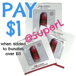 $1 NEW Shiseido Ultimune Concentrate Serum Beauty Skincare